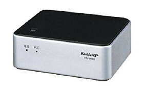 【中古】SHARP PLC（高速電力線通信）アダプター 増設用 LAN4ポートタイプ HN-VA40 bme6fzu