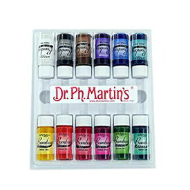 【中古】Dr. Ph. Martin's Bombay India Ink 0.5 oz Set of 12 (Set 1) 2mvetro