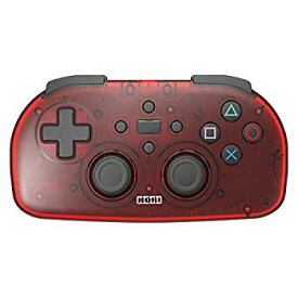 【中古】【非常に良い】【SONYライセンス商品】ワイヤレスコントローラーライト for PlayStation (R) 4 クリアレッド【PS4対応】 mxn26g8