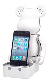 【中古】(未使用・未開封品)　BE@RBRICK スピーカーシステム WHITE Ver.(ABS&PVC塗装済みアクションフィギュア) tu1jdyt