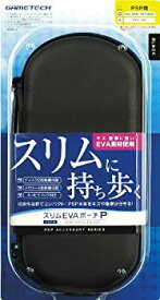 【中古】PSP-3000/2000用セミハードポーチ『スリムEVAポーチP(ブラック)』 2mvetro