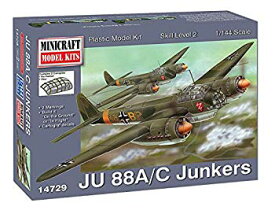 【中古】【非常に良い】ミニクラフト 1/144 第二次世界大戦 ドイツ軍 ユンカース Ju-88A/C プラモデル MC14729 2zzhgl6