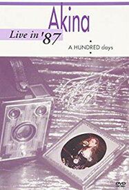 【中古】Live in ’87・A HUNDRED days〈5.1 version〉 [DVD] o7r6kf1