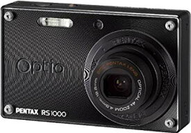 【中古】PENTAX デジタルカメラ Optio RS1000 ブラック 1400万画素 27.5mm 光学4倍 着せ替えOPTIORS1000BK wgteh8f