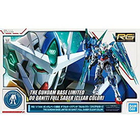 【中古】RG 1/144 ガンダムベース限定 ダブルオークアンタ フルセイバー [クリアカラー] 機動戦士ガンダム00(ダブルオー) mxn26g8