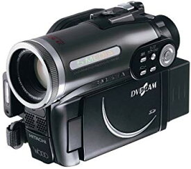 【中古】HITACHI DVDビデオカメラ DVDカム Wooo クリスタルブラック DZ-GX3300-B o7r6kf1