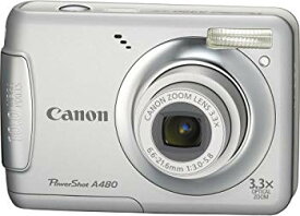 【中古】Canon デジタルカメラ PowerShot (パワーショット) A480 シルバー PSA480(SL) 2mvetro