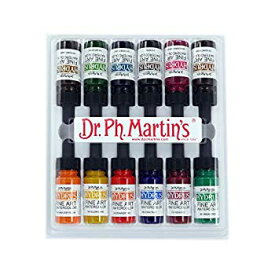 【中古】【非常に良い】Dr. Ph. Martin's Hydrus Fine Art Watercolor 0.5 oz Set of 12 (Set 2) g6bh9ry