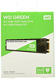 【中古】【非常に良い】WD 内蔵SSD M.2-2280 / 240GB / WD Green / SATA3.0 / 3年保証 / WDS240G2G0B z2zed1b