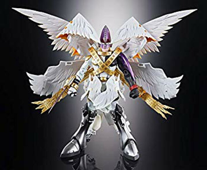 楽天市場 中古 超進化魂 デジモンアドベンチャー 07 ホーリーエンジェモン 約165mm Abs Pvc ダイキャスト製 塗装済み可動フィギュア Mxn26g8 ドリエムコーポレーション