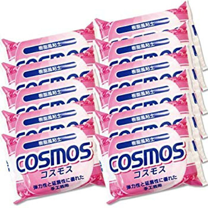 楽天市場】【中古】樹脂風粘土 コスモスパック（コスモス11個入り  