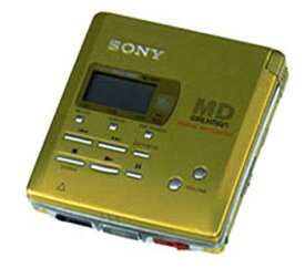 【中古】【非常に良い】SONY ソニー MZ-R55 イルミネーションイエロー ポータブルMDレコーダー （MDLP非対応 / 録音/再生兼用機 / 録再 / MDウォークマン） d2ldlup