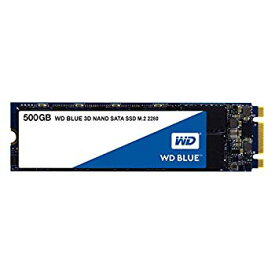 【中古】【非常に良い】【国内正規代理店品】Western Digital WD Blue 内蔵SSD M.2-2280 3D NAND 採用 500GB SATA 3.0 WDS500G2B0B n5ksbvb