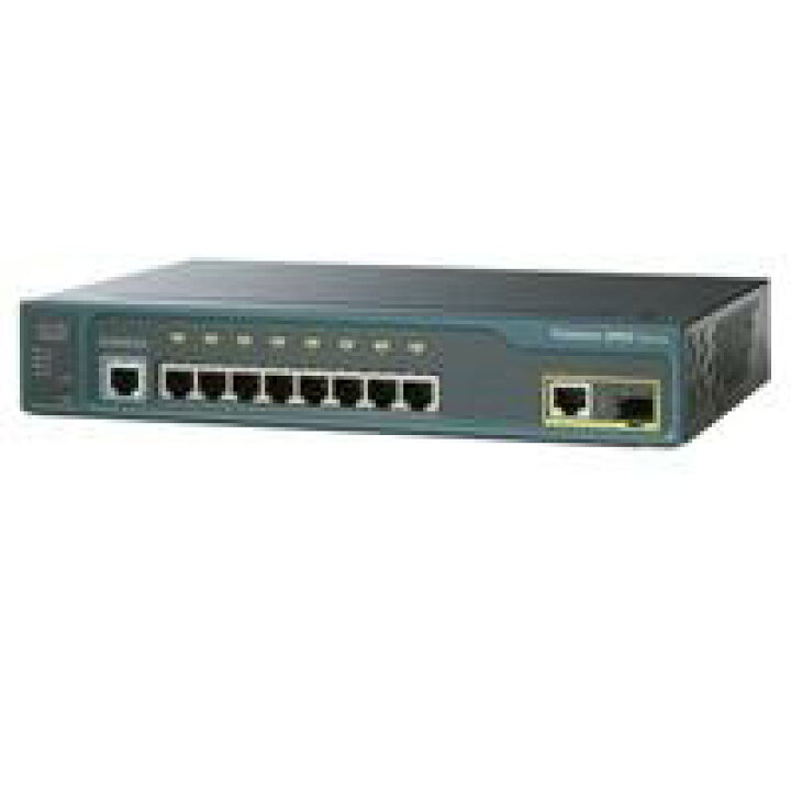 楽天市場】【中古】CISCO Catalyst 2960-8TC-L インテリジェント  