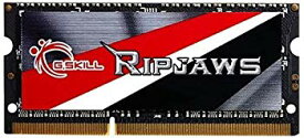 【中古】【非常に良い】G.SKILL Ripjawsシリーズ8ギガバイト204ピンDDR3はSO-DIMM DDR3L1600 rdzdsi3