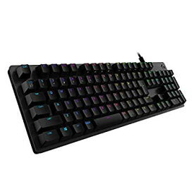 【中古】Logicool G ゲーミングキーボード G512-LN ブラック メカニカルキーボード リニア 日本語配列 LIGHTSYNC RGB G512 Carbon 国内正規品 2年間メー z2zed1b