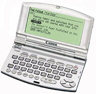 【中古】CANON wordtank IDF-2200E (5コンテンツ 英語モデル コンパクトサイズ) cm3dmju