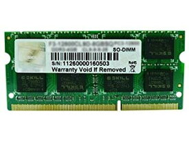【中古】【非常に良い】G.Skill F3-1600C10S-8GSQ (DDR3-1600 CL10 8GB×1) tf8su2k