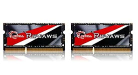 【中古】【非常に良い】G.SKILL Ripjaws Series 8GB (2 x 4GB) 204-Pin DDR3 SO-DIMM DDR3 1600 rdzdsi3