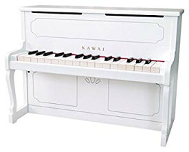 【中古】【非常に良い】KAWAI アップライトピアノ ホワイト w17b8b5