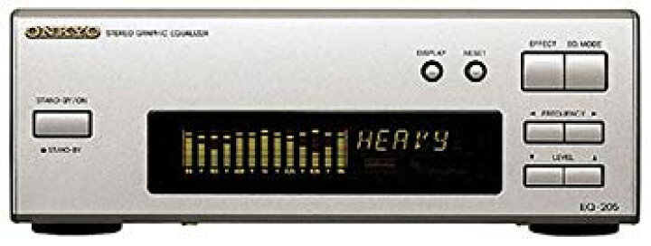 楽天市場】【中古】ONKYO INTEC205 グラフィックイコライザー シルバー 