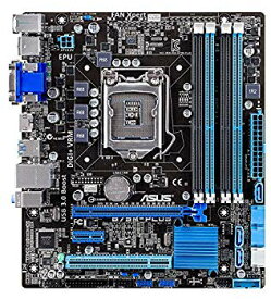 【中古】ASUS Intel B75 搭載 マザーボード LGA1155対応 B75M-PLUS HDMI / DVI-D / D-Sub15ピン 【 microATX 】 rdzdsi3