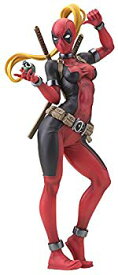 【中古】コトブキヤ MARVEL美少女 MARVEL UNIVERSE レディ・デッドプール 1/7スケール PVC製 塗装済み完成品フィギュア w17b8b5