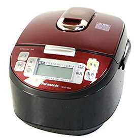 【中古】Panasonic パナソニック 炊飯器 SR-SY106J-RK ルージュブラック 1.0L 5.5合炊き mxn26g8