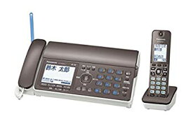 【中古】パナソニック おたっくす デジタルコードレスFAX 子機1台付き 1.9GHz DECT準拠方式 ブラウン KX-PD503DL-T d2ldlup