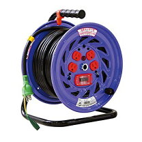 楽天市場】日動 電工ドラム ブレーカー付 nf－ek34の通販
