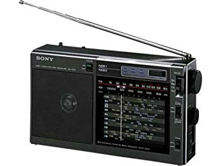 楽天市場】【中古】SONY TV（1ch-3ch）/FM/AM/ラジオNIKKEIポータブル  