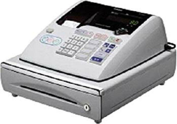 楽天市場】【中古】CASIO 電子レジスター TE-M80 グレー cm3dmju  
