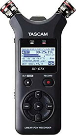 【中古】TASCAM タスカム - USB オーディオインターフェース搭載 ステレオ リニアPCMレコーダー DR-07X e6mzef9