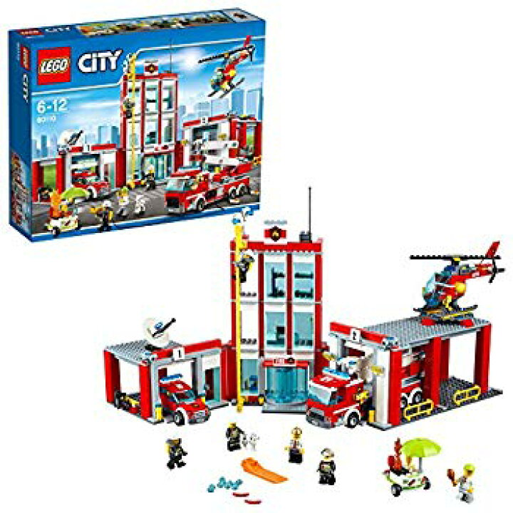 楽天市場】【中古】レゴ (LEGO) シティ 消防署 60110 w17b8b5 : ドリ  