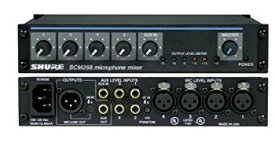 【中古】【非常に良い】SHURE ミキサー SCM268 cm3dmju