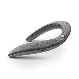 【中古】【非常に良い】JBL SoundGear ウェアラブルネックスピーカーBluetooth/apt-X 対応/31mm径スピーカー4基搭載 グレー JBLSOUNDGEARGRY【国内正規品/メーカー1年保 mxn26g8