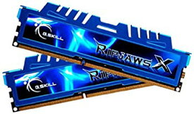 【中古】【非常に良い】G.SKILL Ripjaws X Series 16GB (2 x 8GB) 240-Pin DDR3 SDRAM DDR3 2400 rdzdsi3