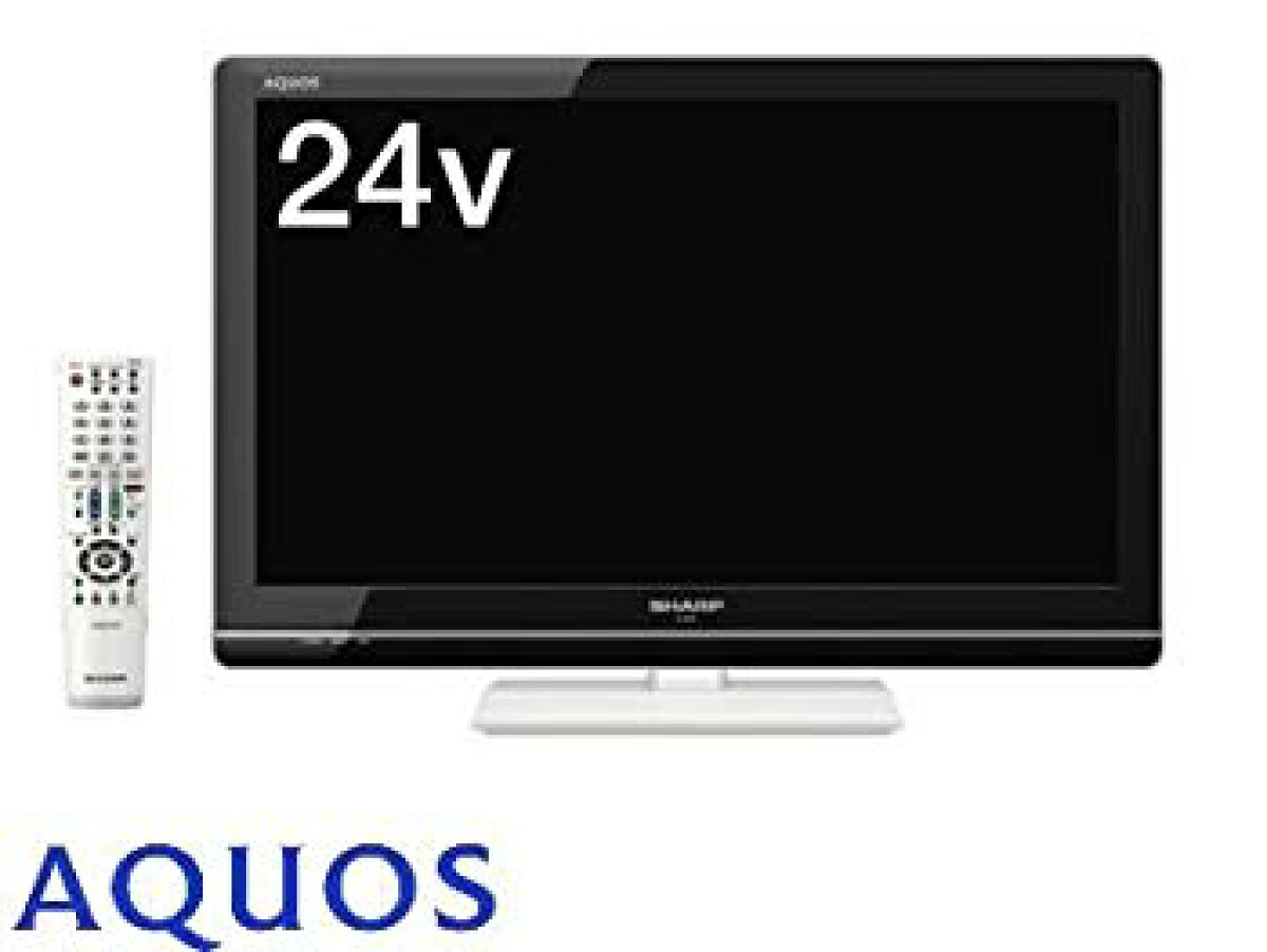 中古】 シャープ 24V型 液晶 テレビ AQUOS LC-24K5-B ハイビジョン 