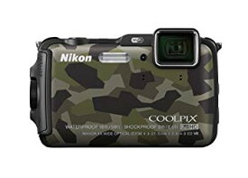 【中古】Nikon デジタルカメラ AW120 防水 1600万画素 カムフラージュ AW120GR 9jupf8b