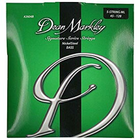 【中古】(未使用・未開封品)　Dean Markley 5弦ベース弦 ニッケル Nickel Steel Bass Signature Series 2604B Medium Light 5 String .045-.128 7z28pnb