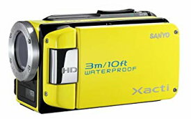 【中古】SANYO ハイビジョン 防水デジタルムービーカメラ Xacti (ザクティ) DMX-WH1 イエロー DMX-WH1(Y) 2mvetro