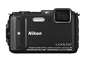 【中古】【非常に良い】Nikon デジタルカメラ COOLPIX AW130 ブラック BK dwos6rj