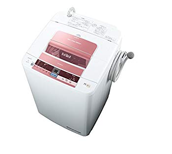 【中古】日立 全自動洗濯機 ビートウォッシュ 7kg ピンク BW-7TV-P