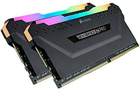 【中古】CORSAIR DDR4-3000MHz デスクトップPC用 メモリモジュール VENGEANCE RGB PRO シリーズ 32GB [16GB×2枚] CMW32GX4M2C3000C15 mxn26g8
