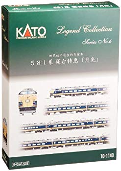 KATO Nゲージ 581系 寝台特急 月光 12両 レジェンドコレクション 10-1140 鉄道模型 電車 rdzdsi3