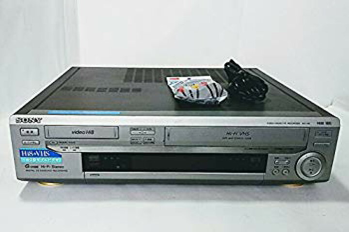 楽天市場 中古 Sony ソニー Hi8 Vhs ビデオデッキ Wv H6 Wyw801m ドリエムコーポレーション