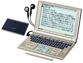 【中古】シャープ 音声対応・タイプライターキー配列電子辞書 グレースバイオレット PW-AT780V 6g7v4d0