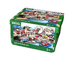 【中古】【非常に良い】BRIO (ブリオ) WORLD レール&ロードデラックスセット [ 木製レール おもちゃ ] 33052 tf8su2k