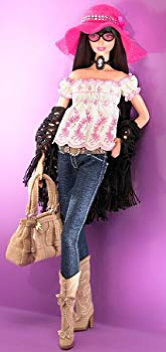 楽天市場】【中古】バービー アナ・スイ バービー J8514 (ゴールド  