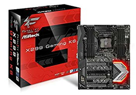 【中古】【非常に良い】ASRock Intel X299チップセット搭載 ATX マザーボード Fatal1ty X299 Gaming K6 n5ksbvb